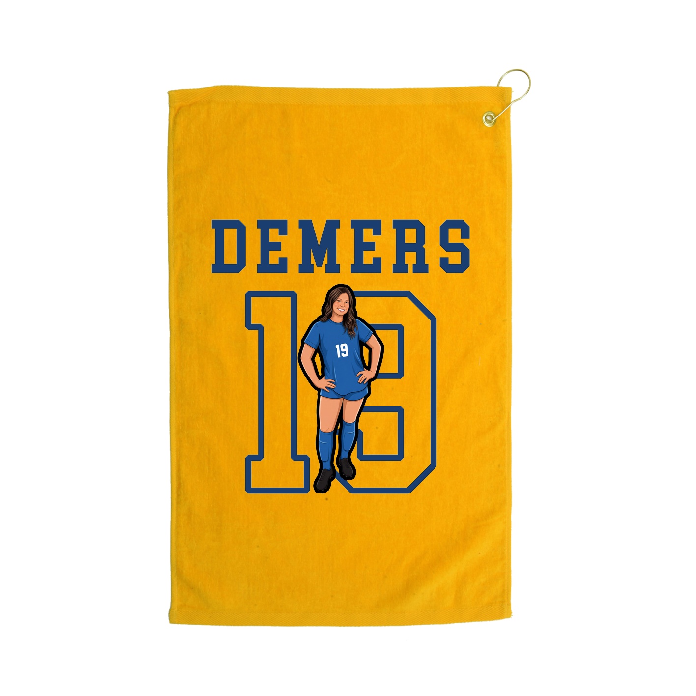 Golf Towel — Shirsey in Gold