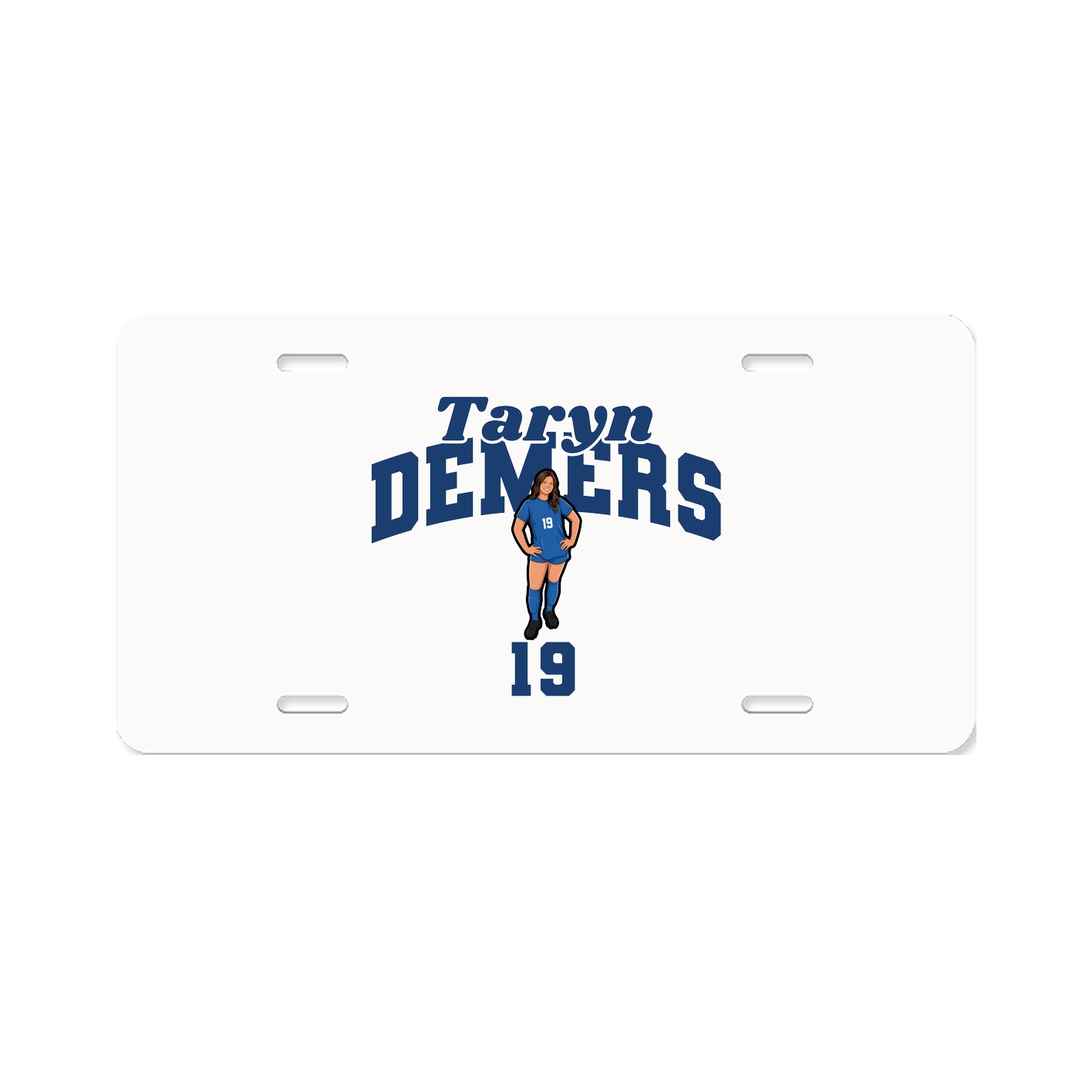 License Plate — Signature Arch in Classic