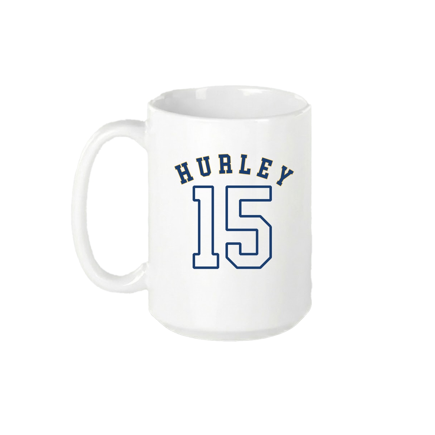 15oz Coffee Mug — Shirsey Arch in White