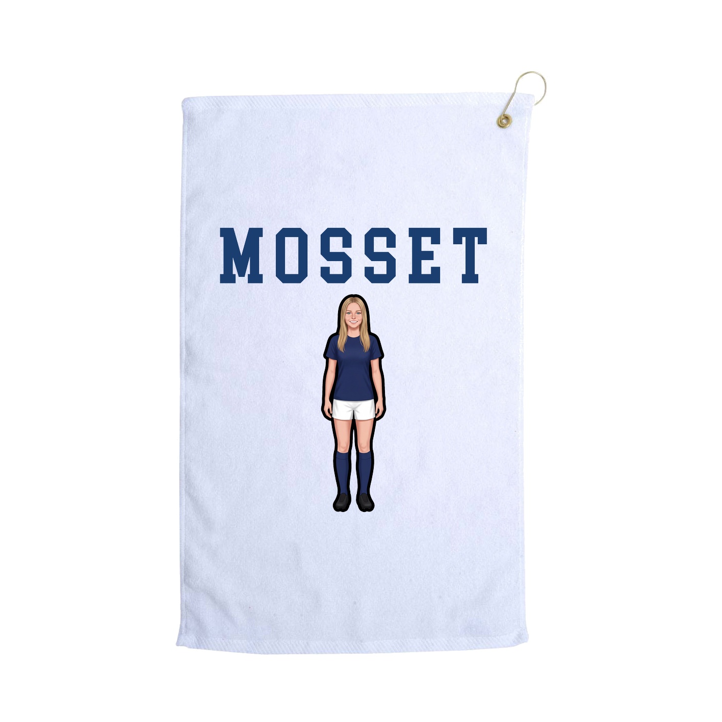 Golf Towel — Shirsey in White