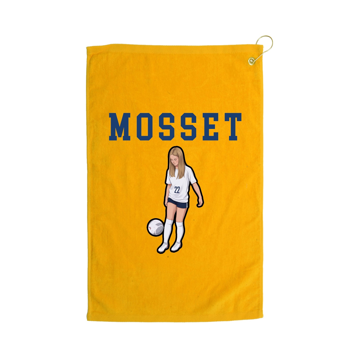 Golf Towel — Shirsey in Gold