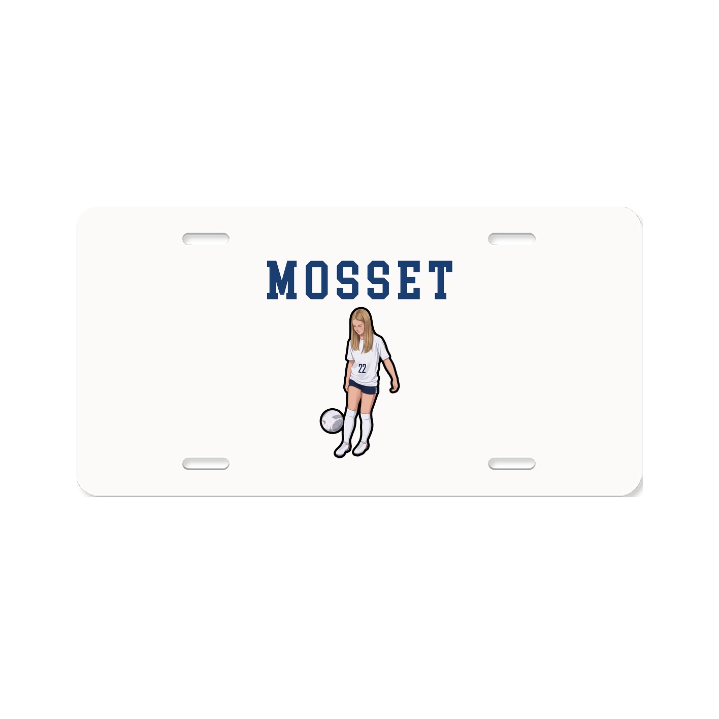 License Plate — Shirsey in Classic