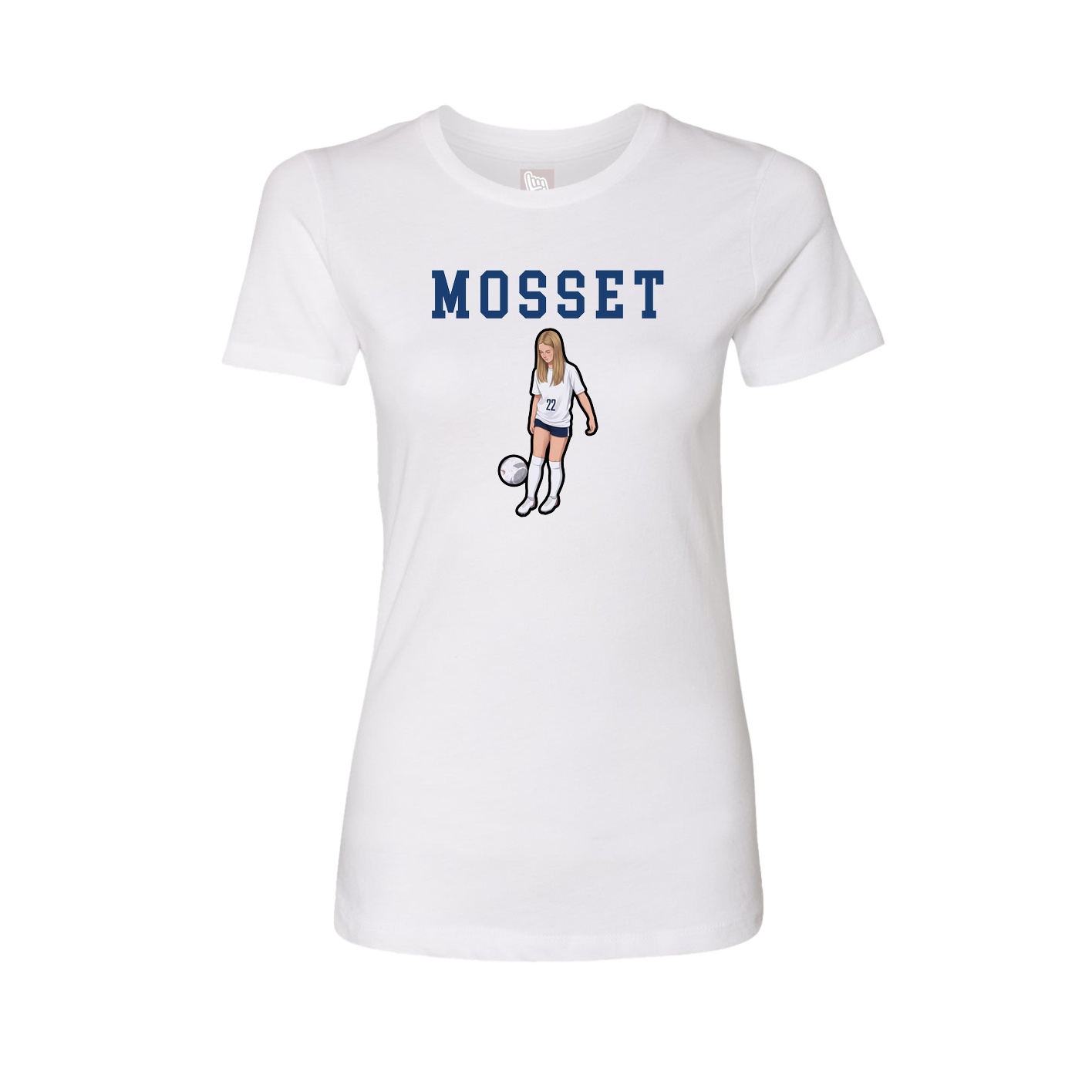 Fitted Women's Tee — Shirsey in White