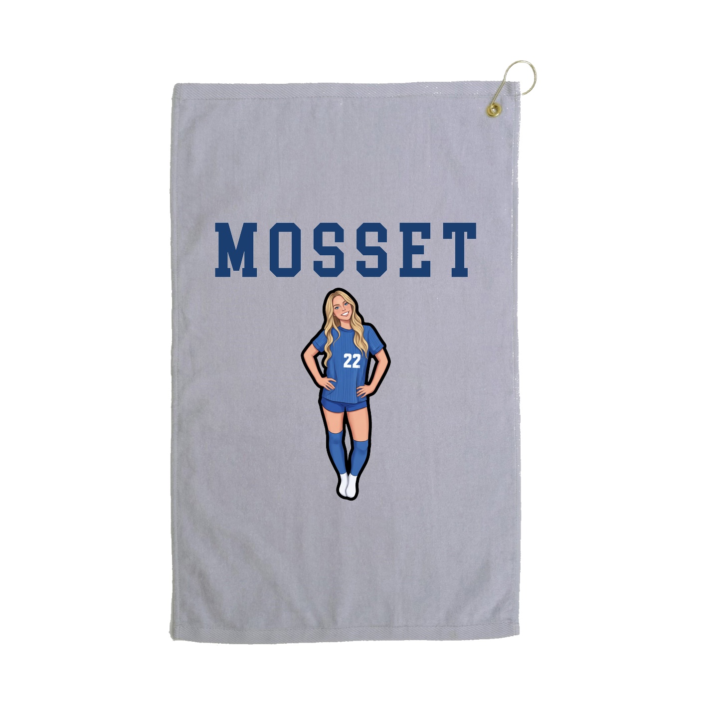 Golf Towel — Shirsey in Grey