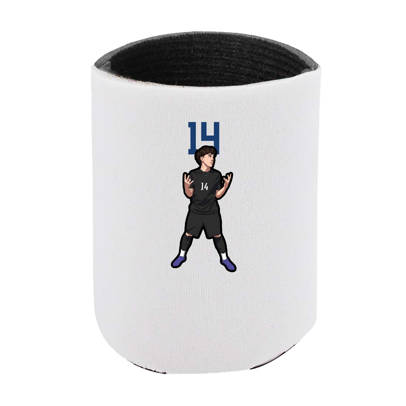 Can Holder — Number Top in White