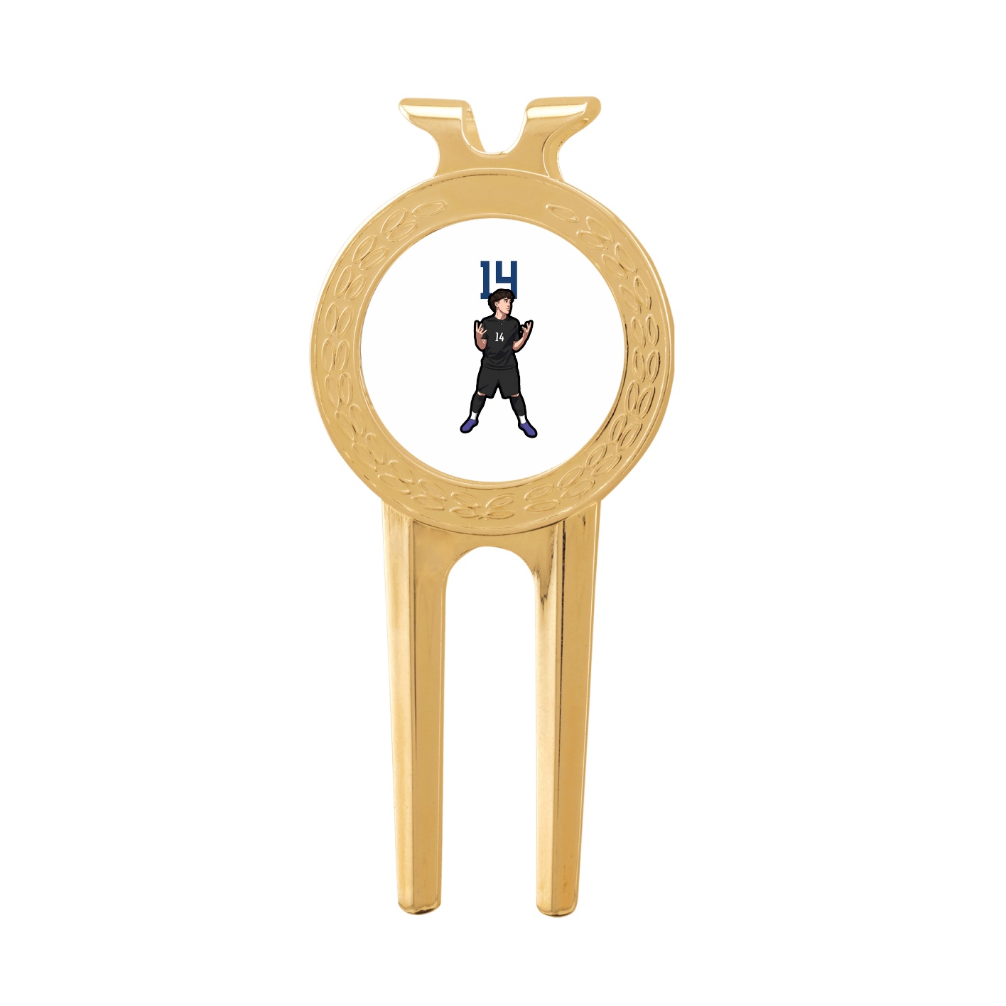 Divot Tool with Ball Marker — Number Top in Classic