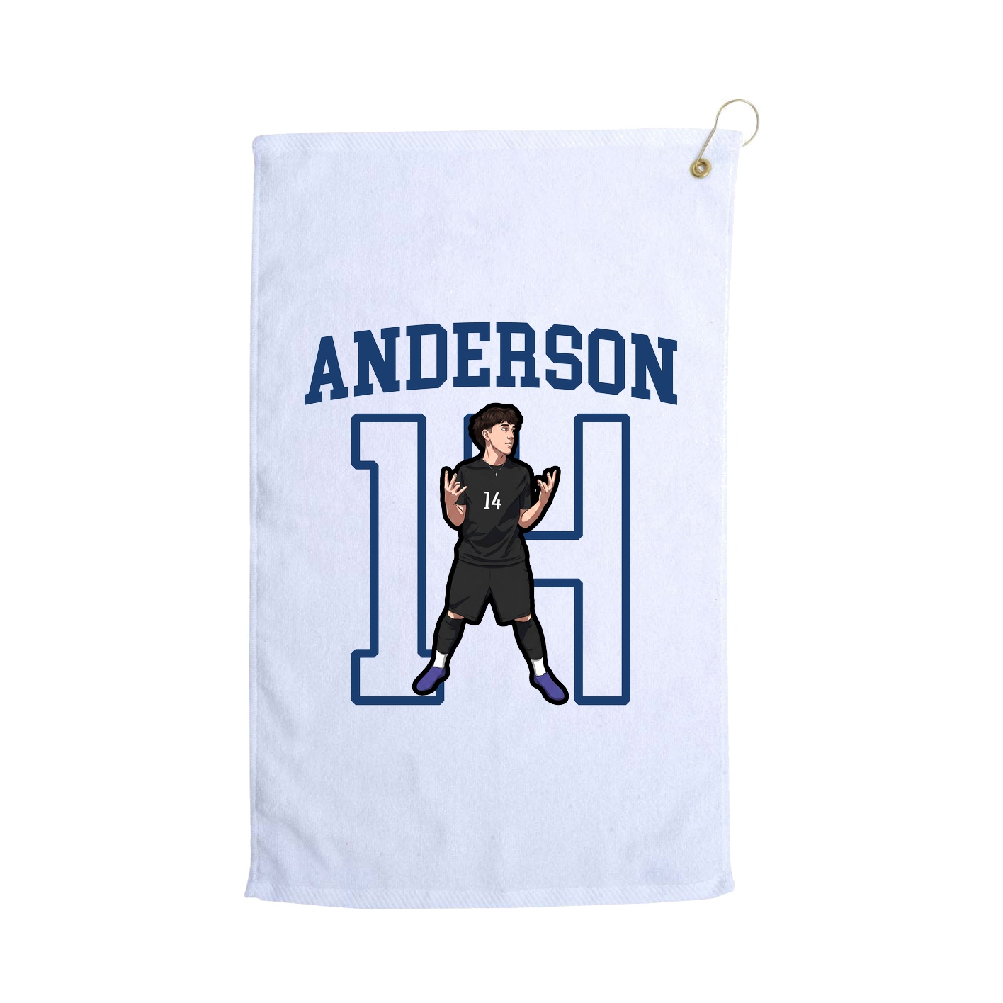 Golf Towel — Shirsey in White