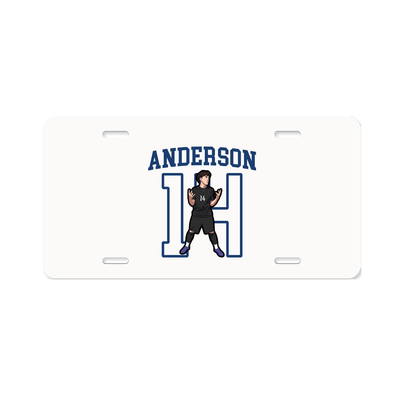 License Plate — Shirsey in Classic