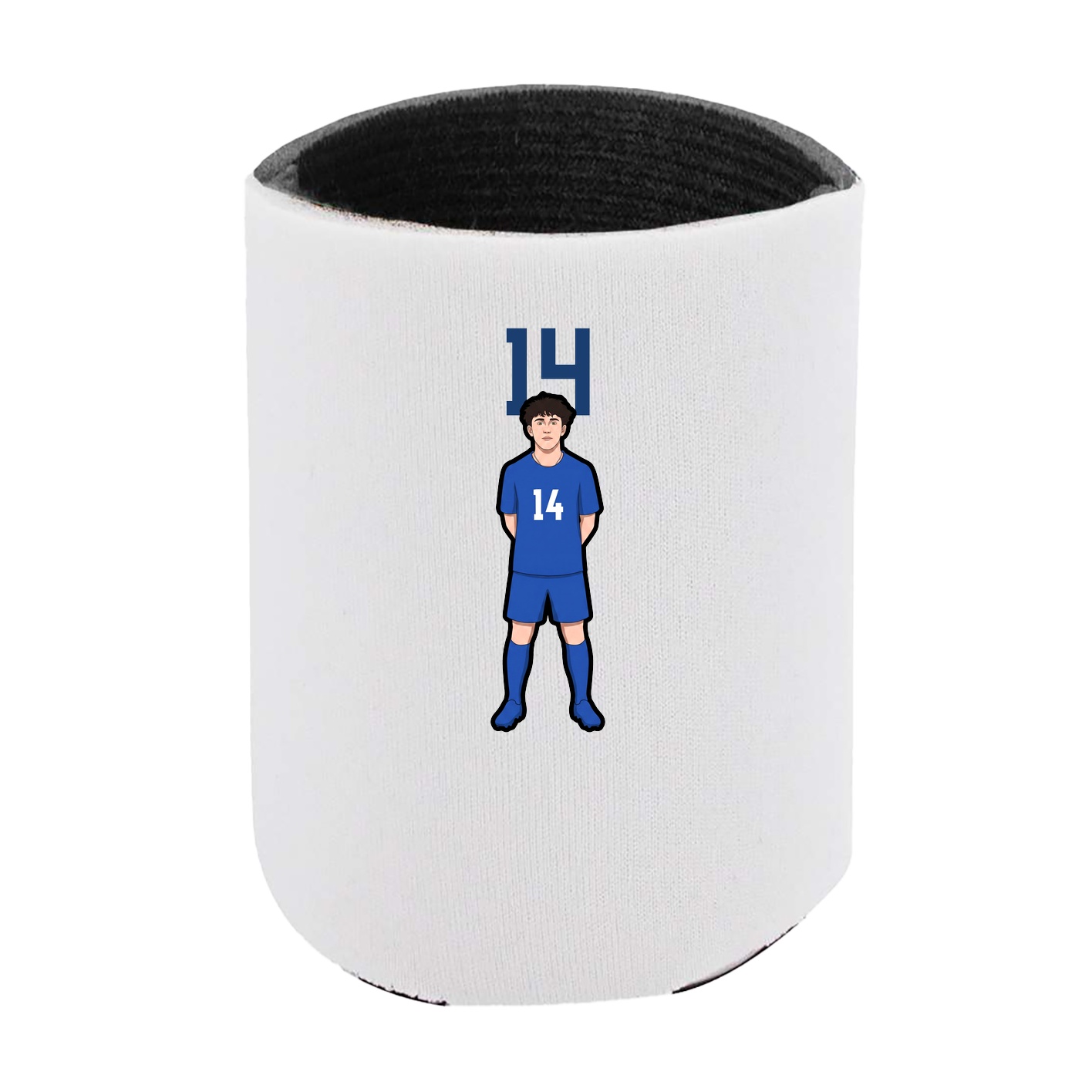 Can Holder — Number Top in White