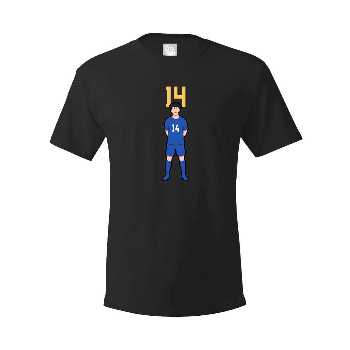Tee — Number Top in Black