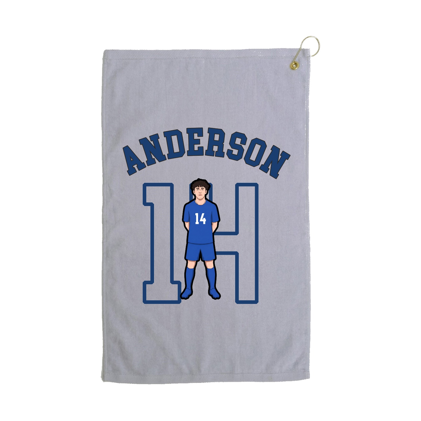 Golf Towel — Shirsey Arch in Grey