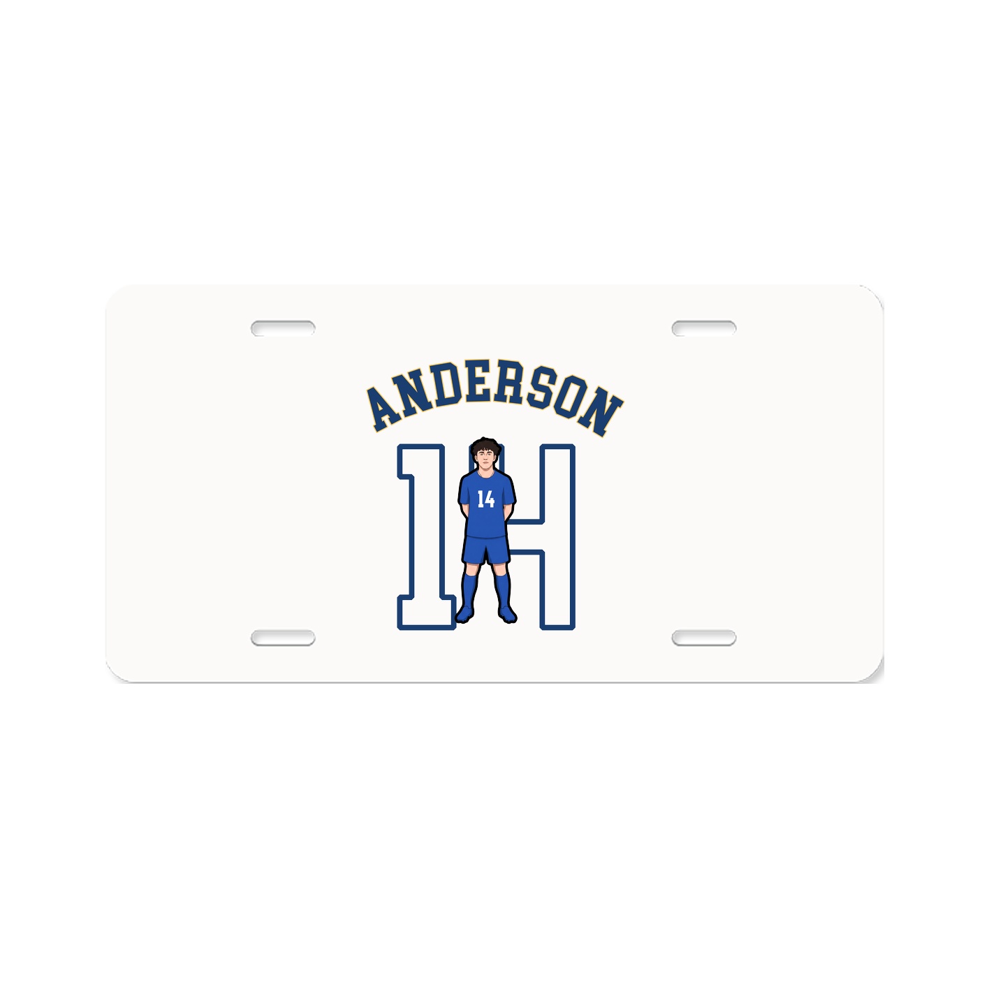 License Plate — Shirsey Arch in Classic