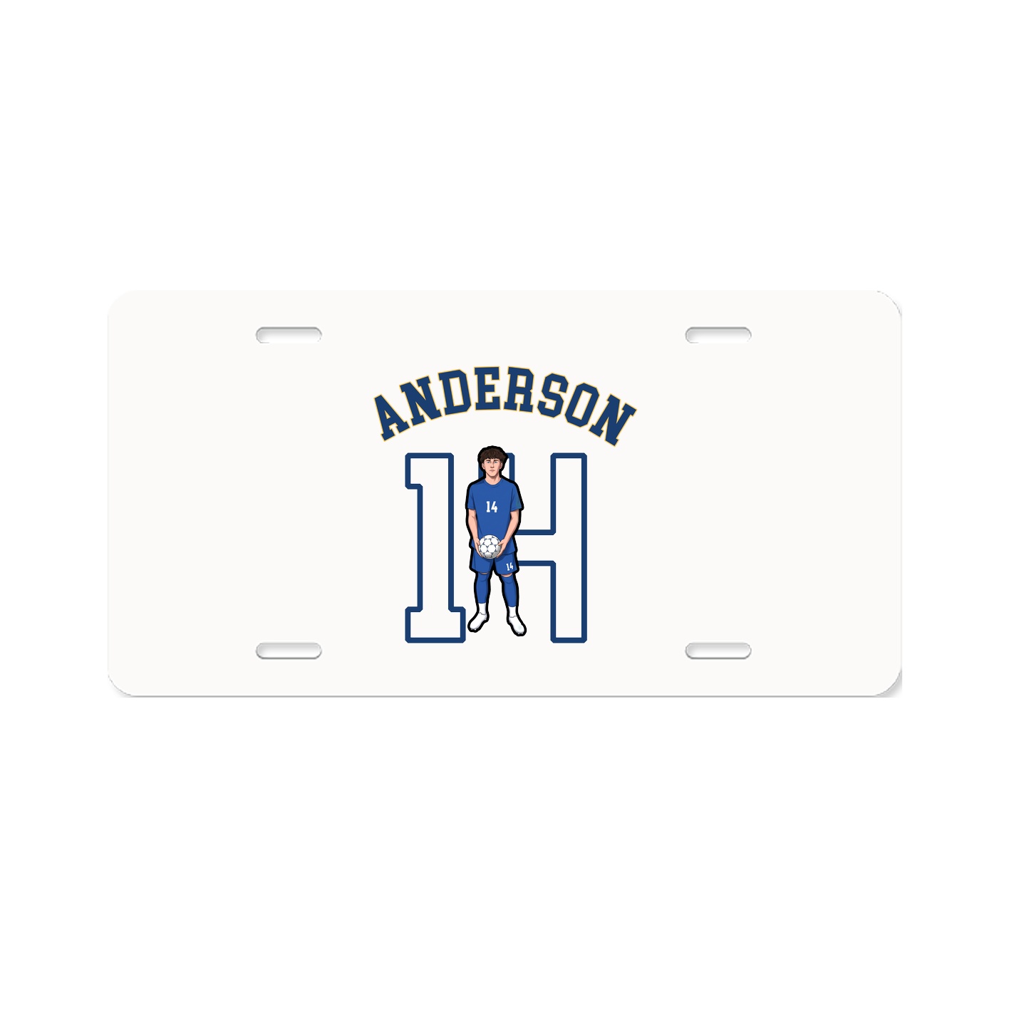 License Plate — Shirsey Arch in Classic