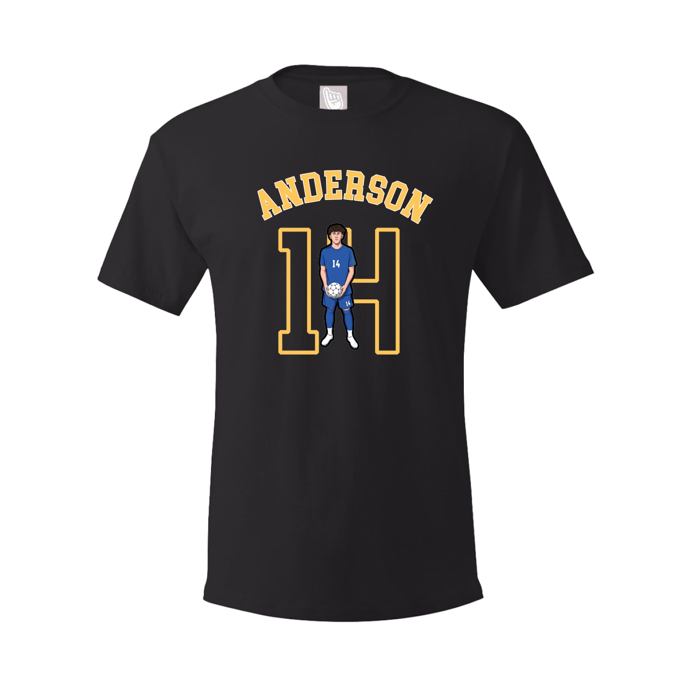 Youth Tee — Shirsey Arch in Black