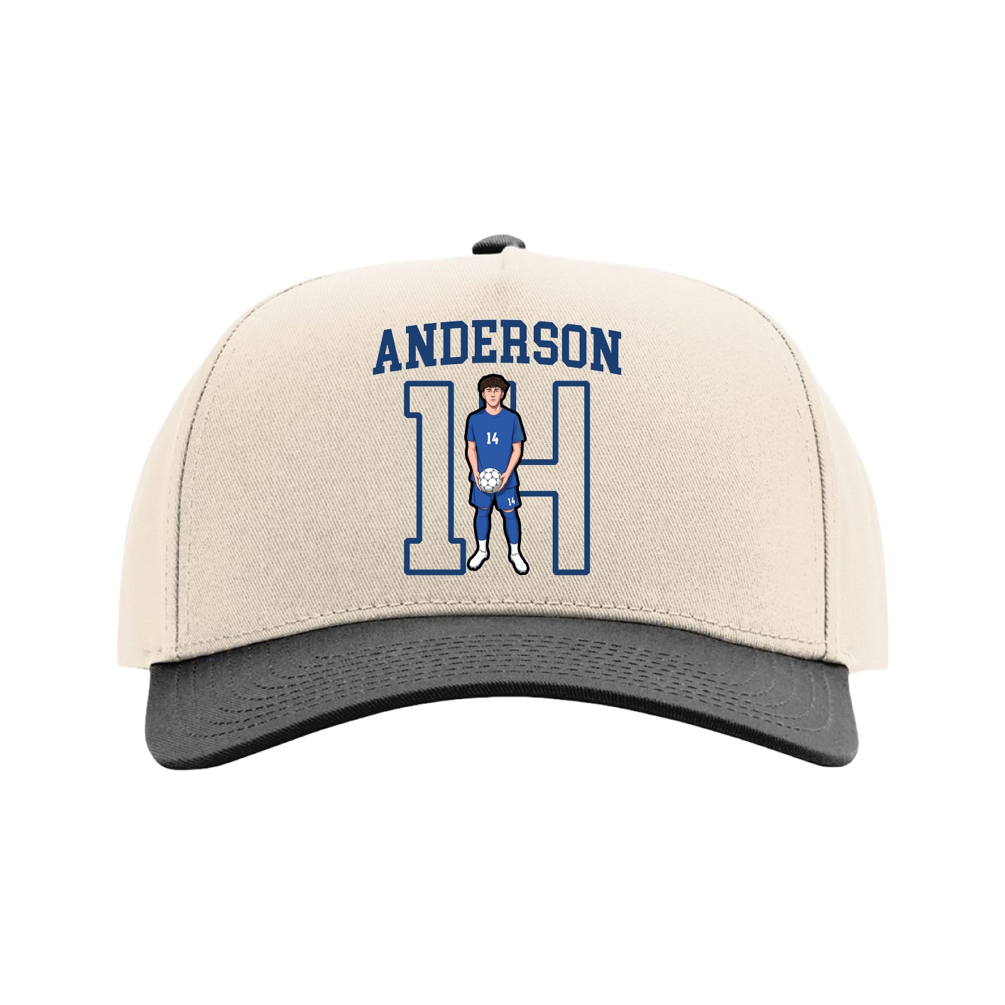Full Fabric Five-Panel Champ Cap