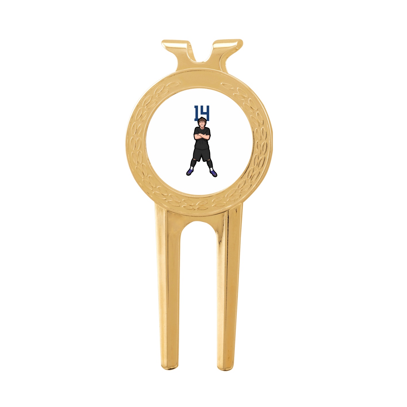 Divot Tool with Ball Marker — Number Top in Classic