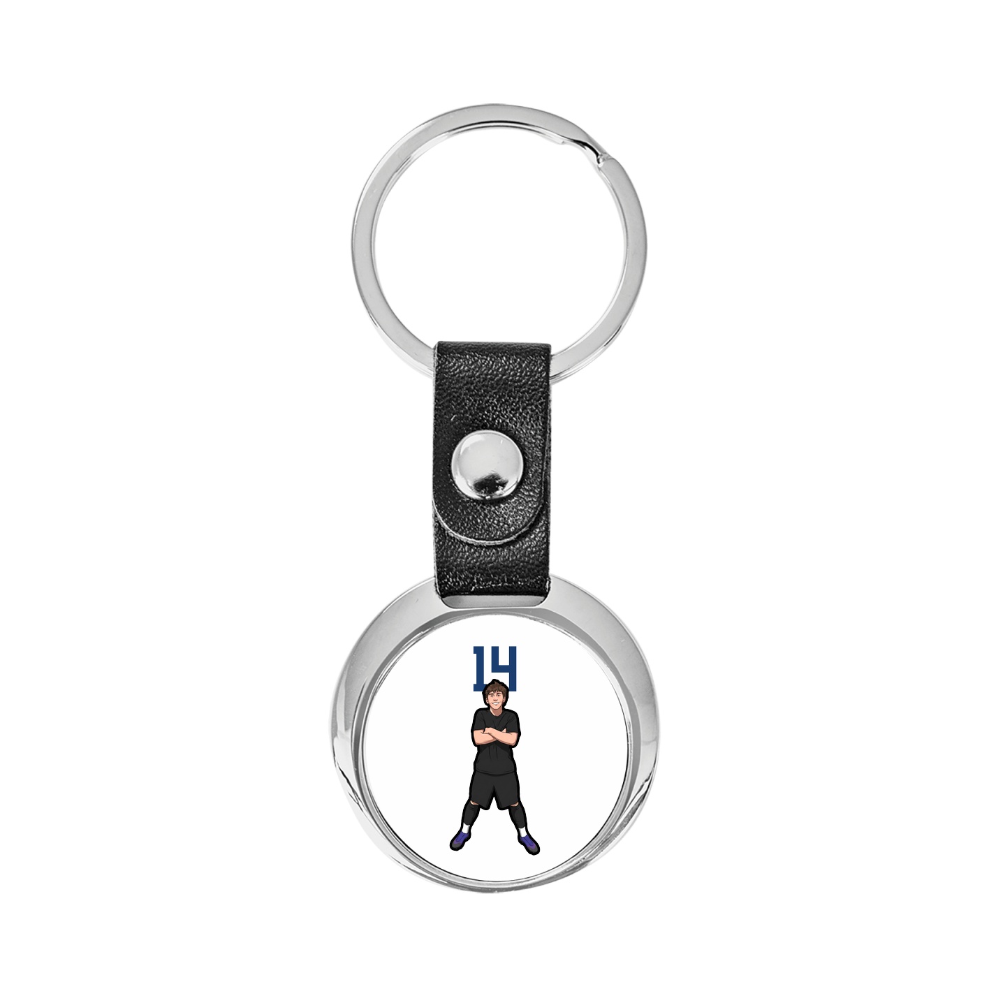 Key Chain — Number Top in Classic