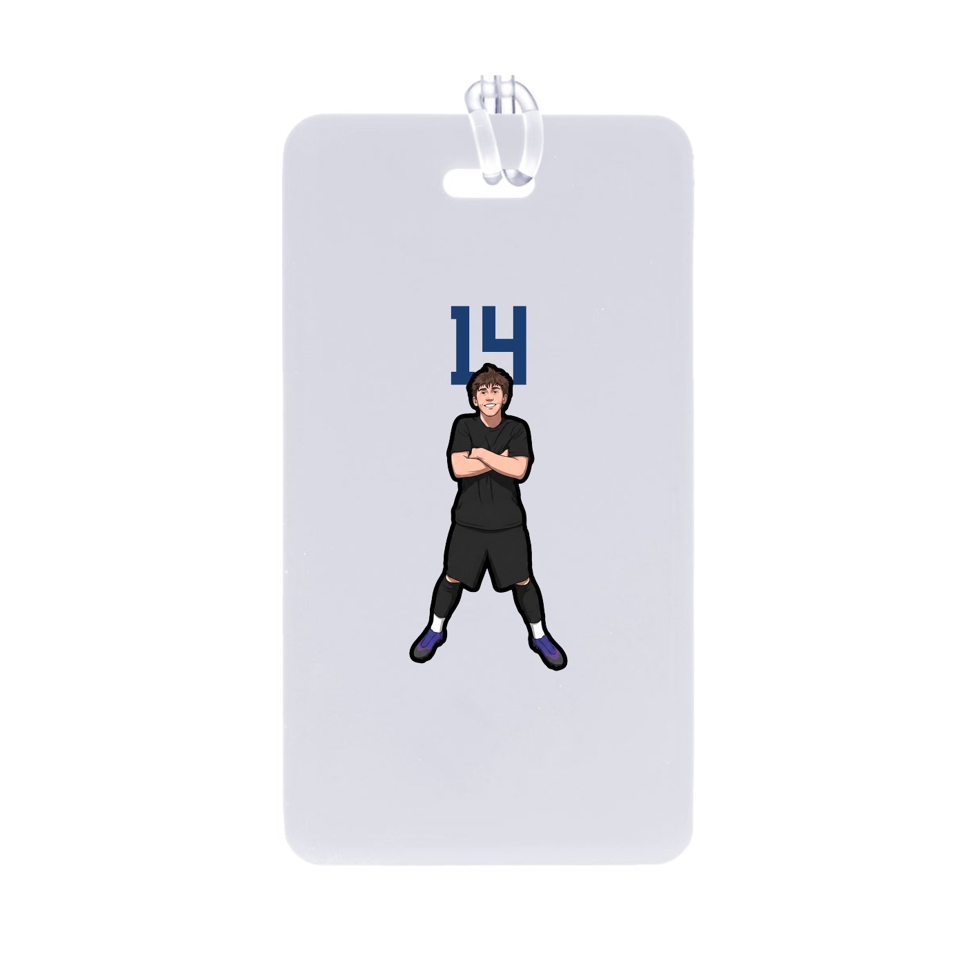 Bag Tag — Number Top in Classic