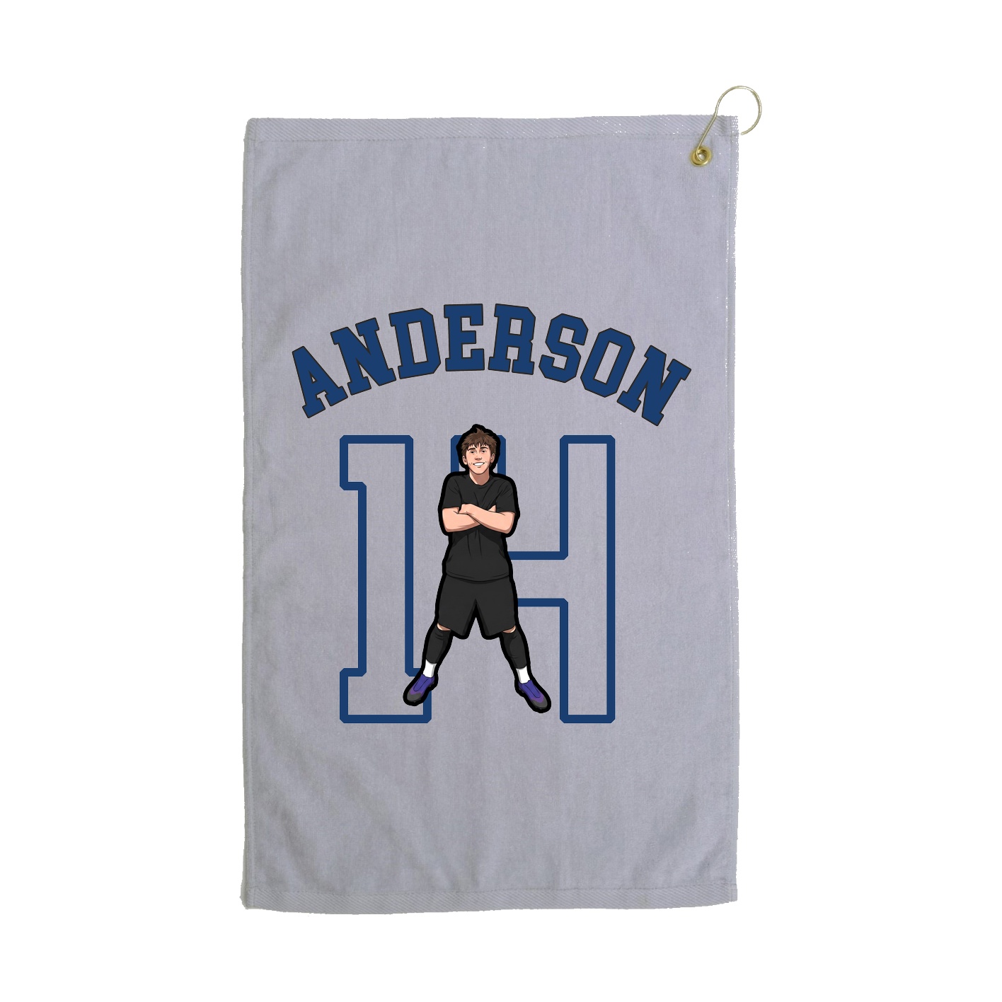 Golf Towel — Shirsey Arch in Grey