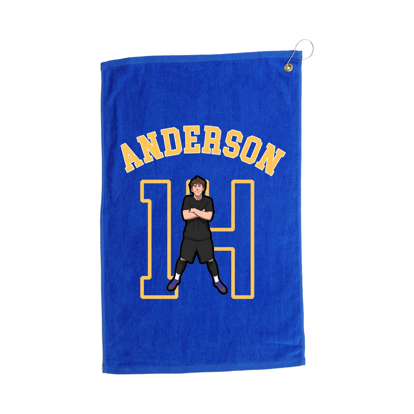 Golf Towel — Shirsey Arch in Royal