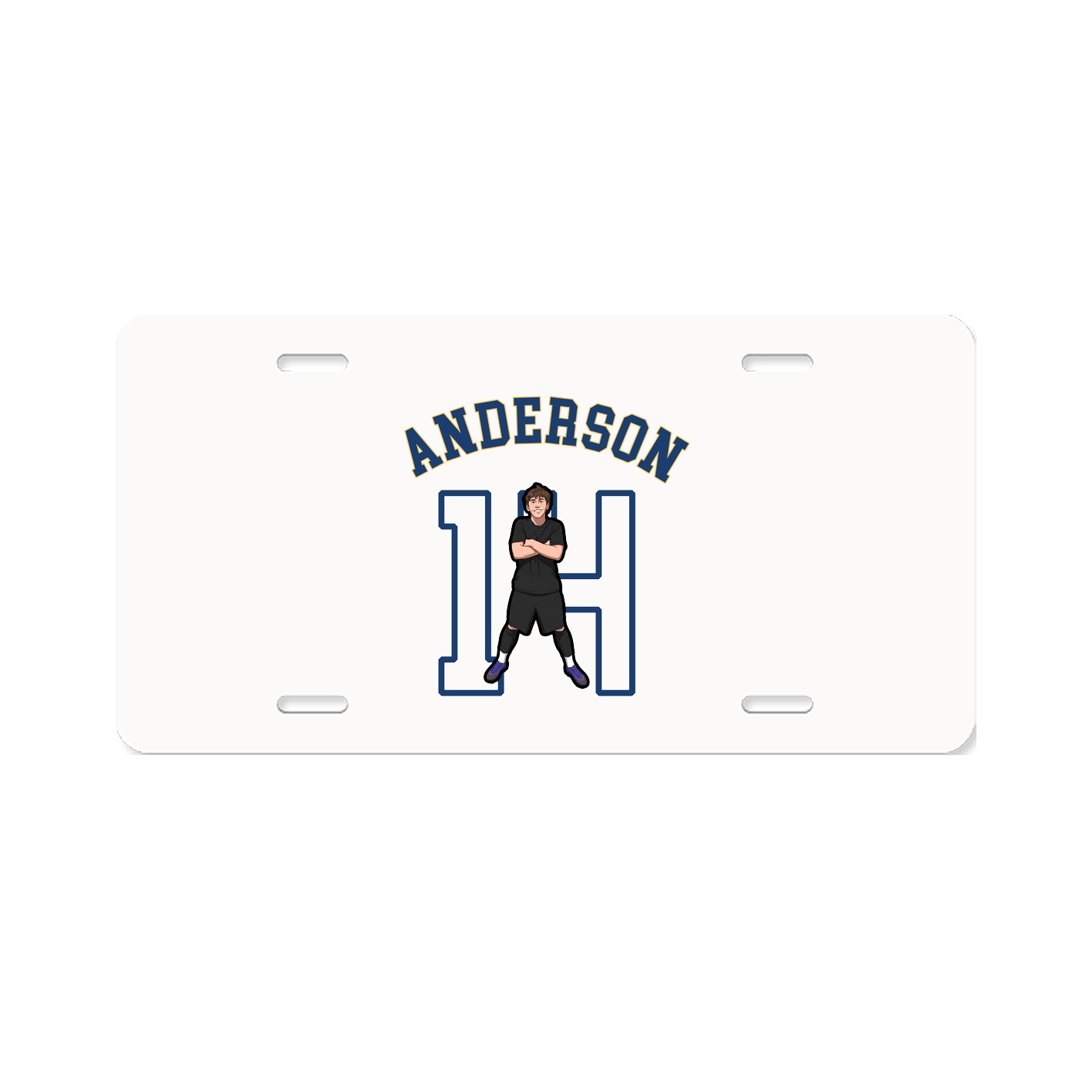 License Plate — Shirsey Arch in Classic