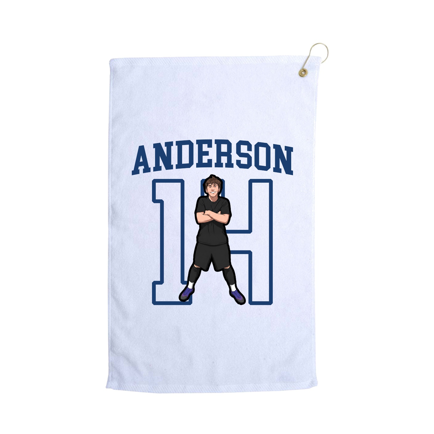 Golf Towel — Shirsey in White