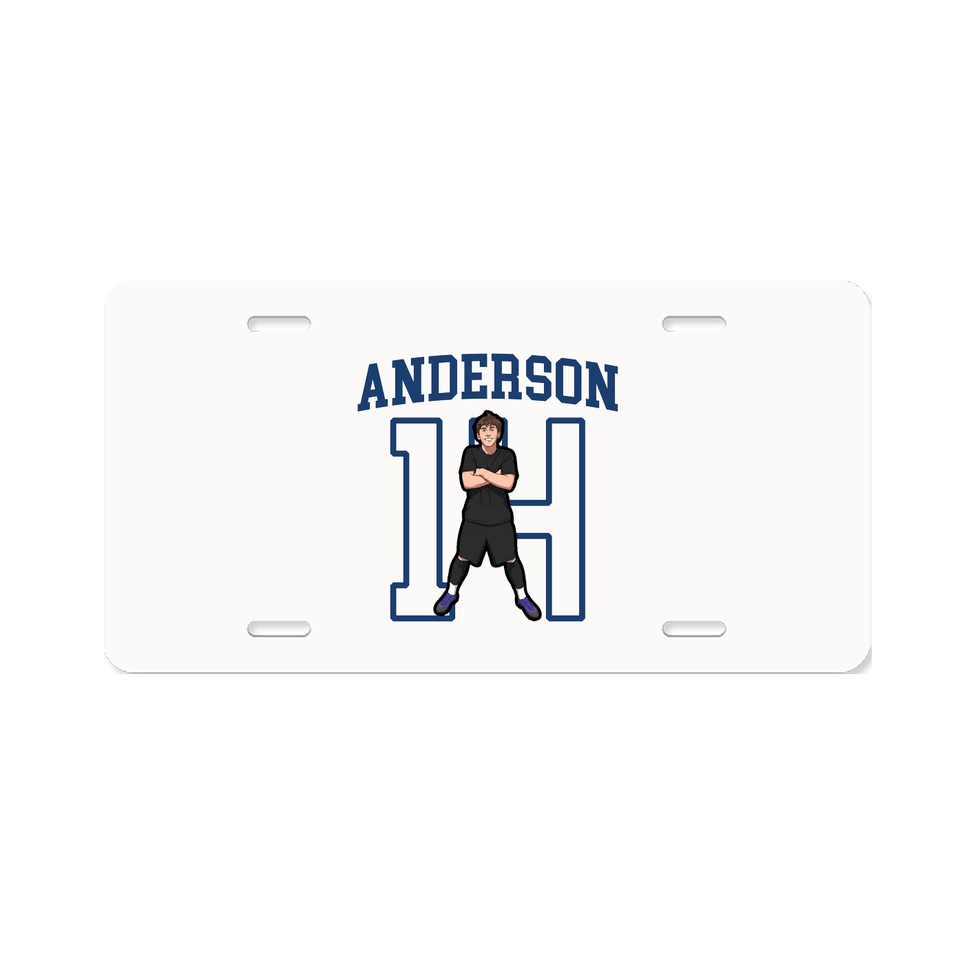 Aluminum License Plate