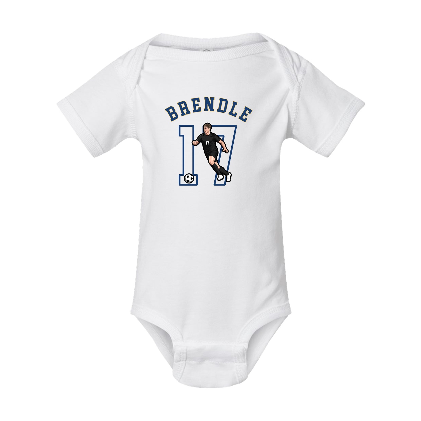 Baby Onesie — Shirsey Arch in White