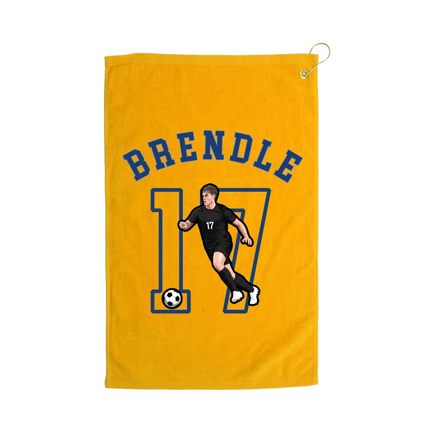 Golf Towel — Shirsey Arch in Gold