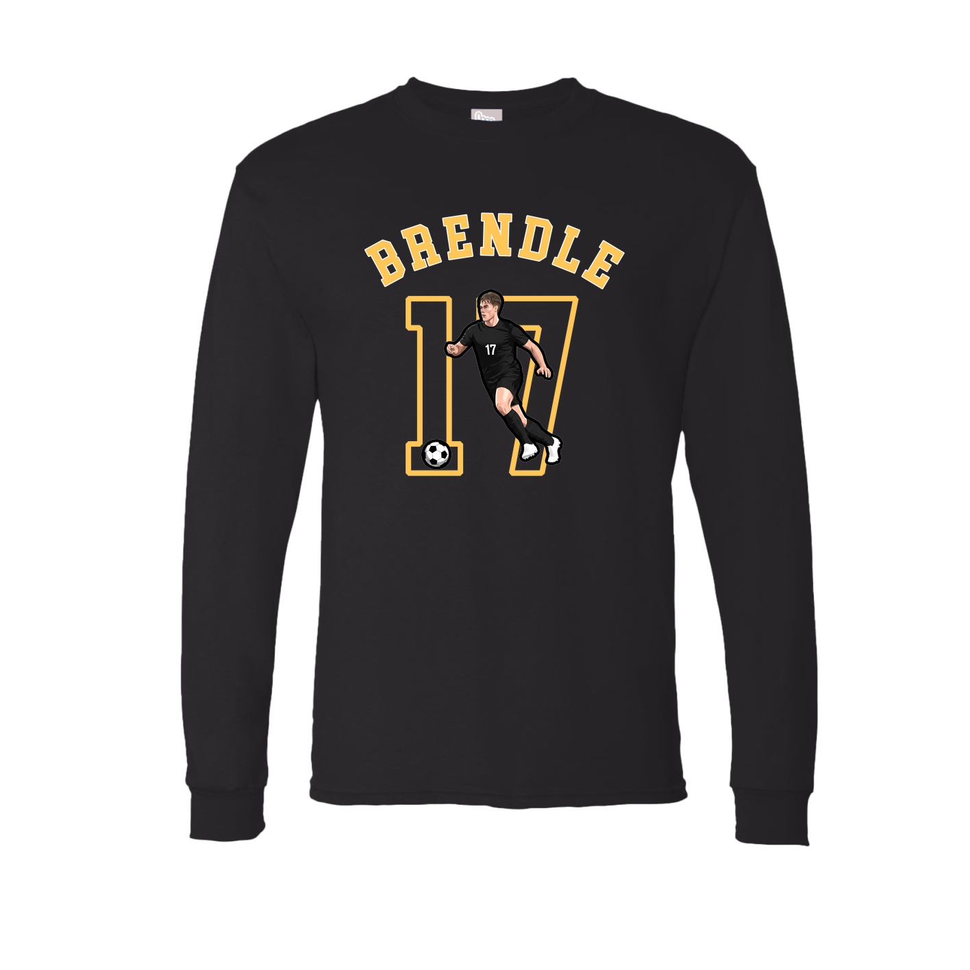 Long Sleeve Tee — Shirsey Arch in Black