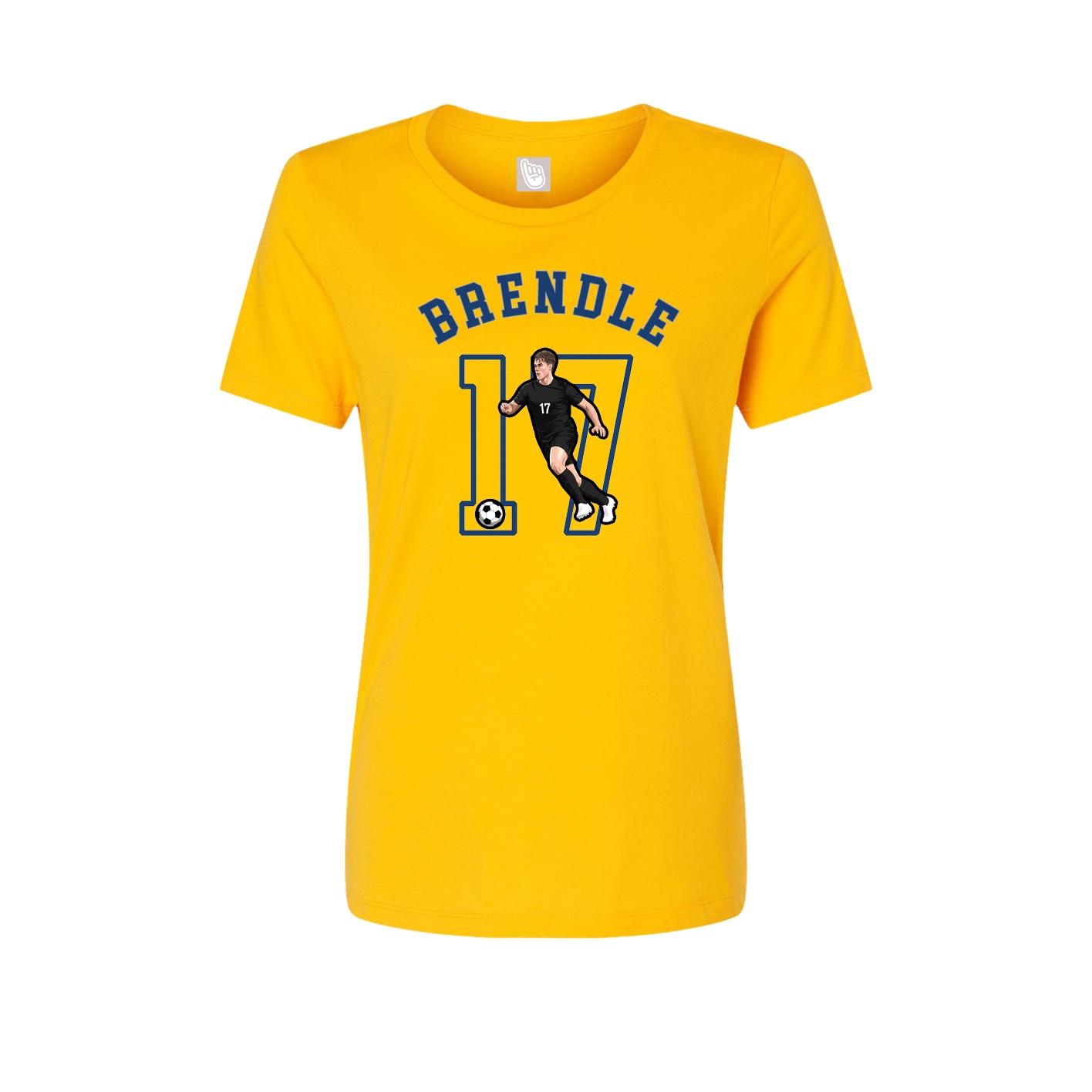 Womens Tee — Shirsey Arch in Gold