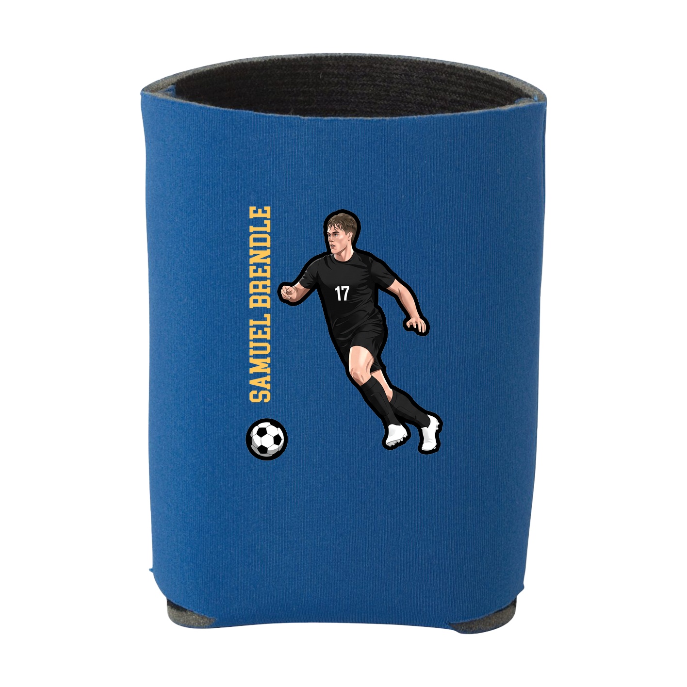Can Holder — Name Vertical in Royal