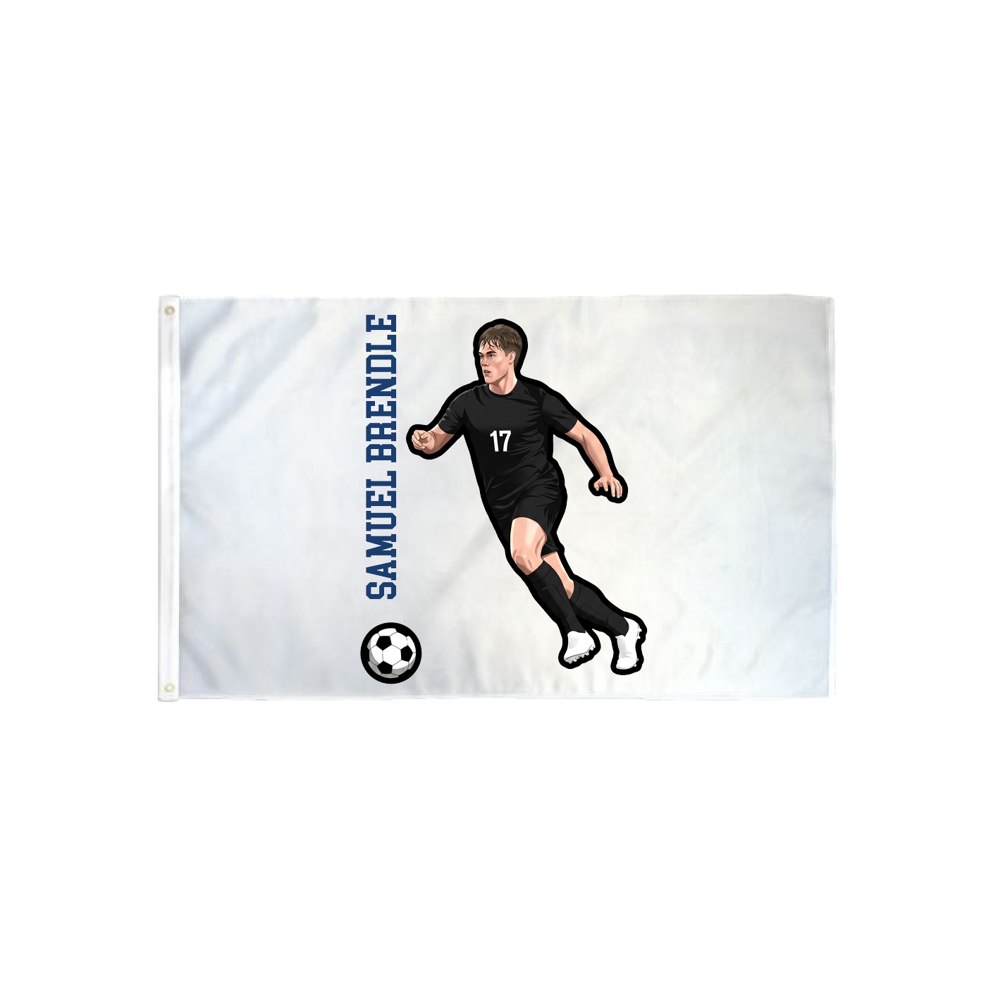 3x5 Flag — Name Vertical in Classic