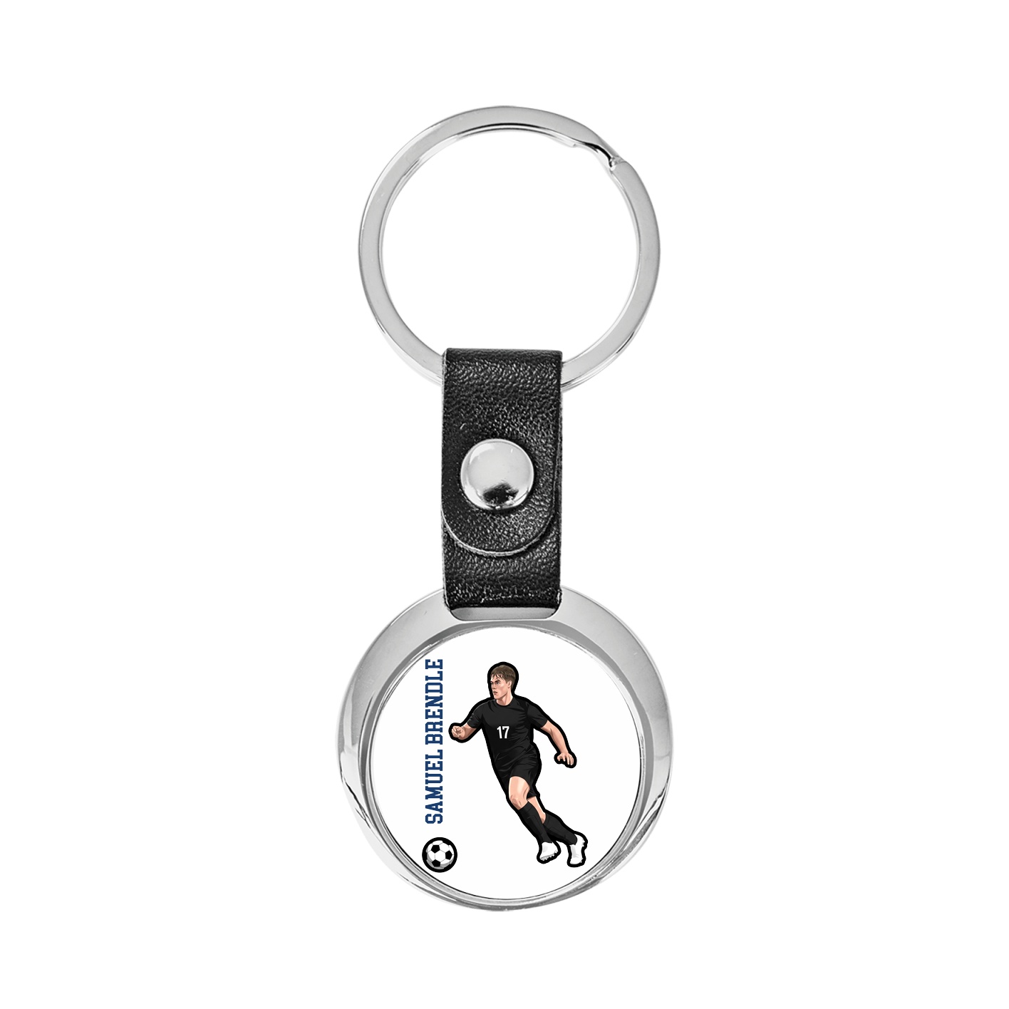 Key Chain — Name Vertical in Classic