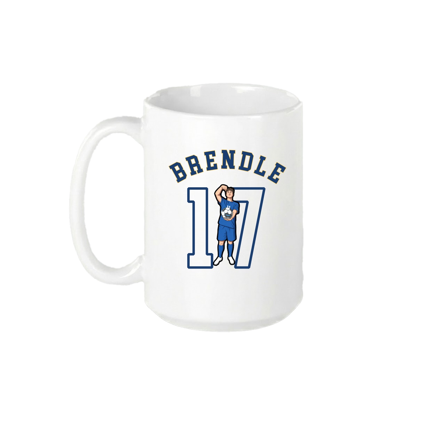 15oz Coffee Mug — Shirsey Arch in White