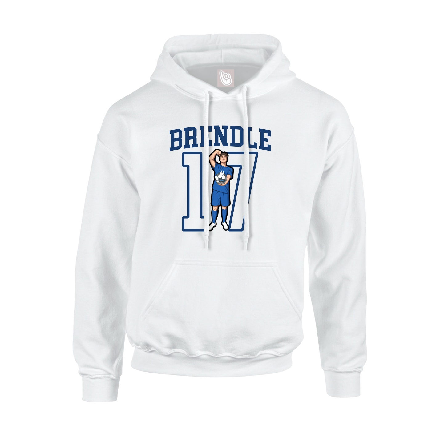 Youth Hoodie — Shirsey in White