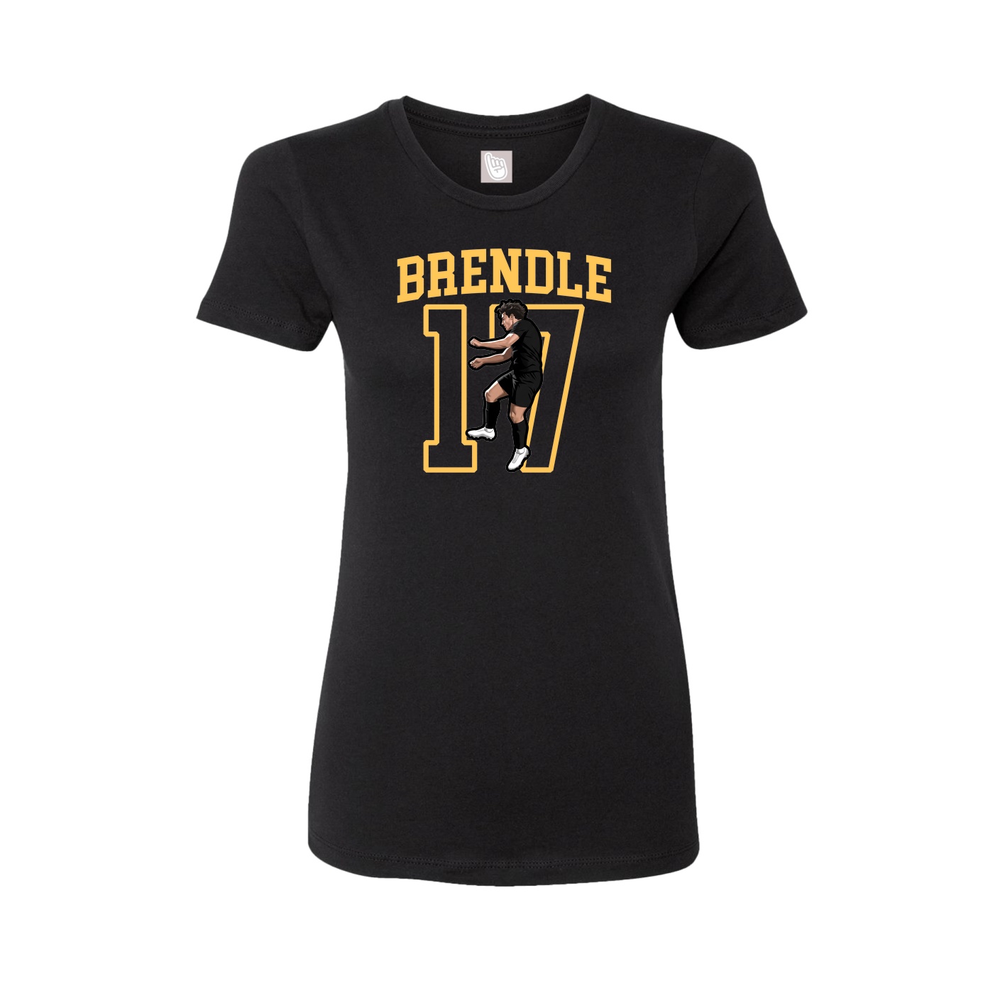 Fitted Women's Tee — Shirsey in Black