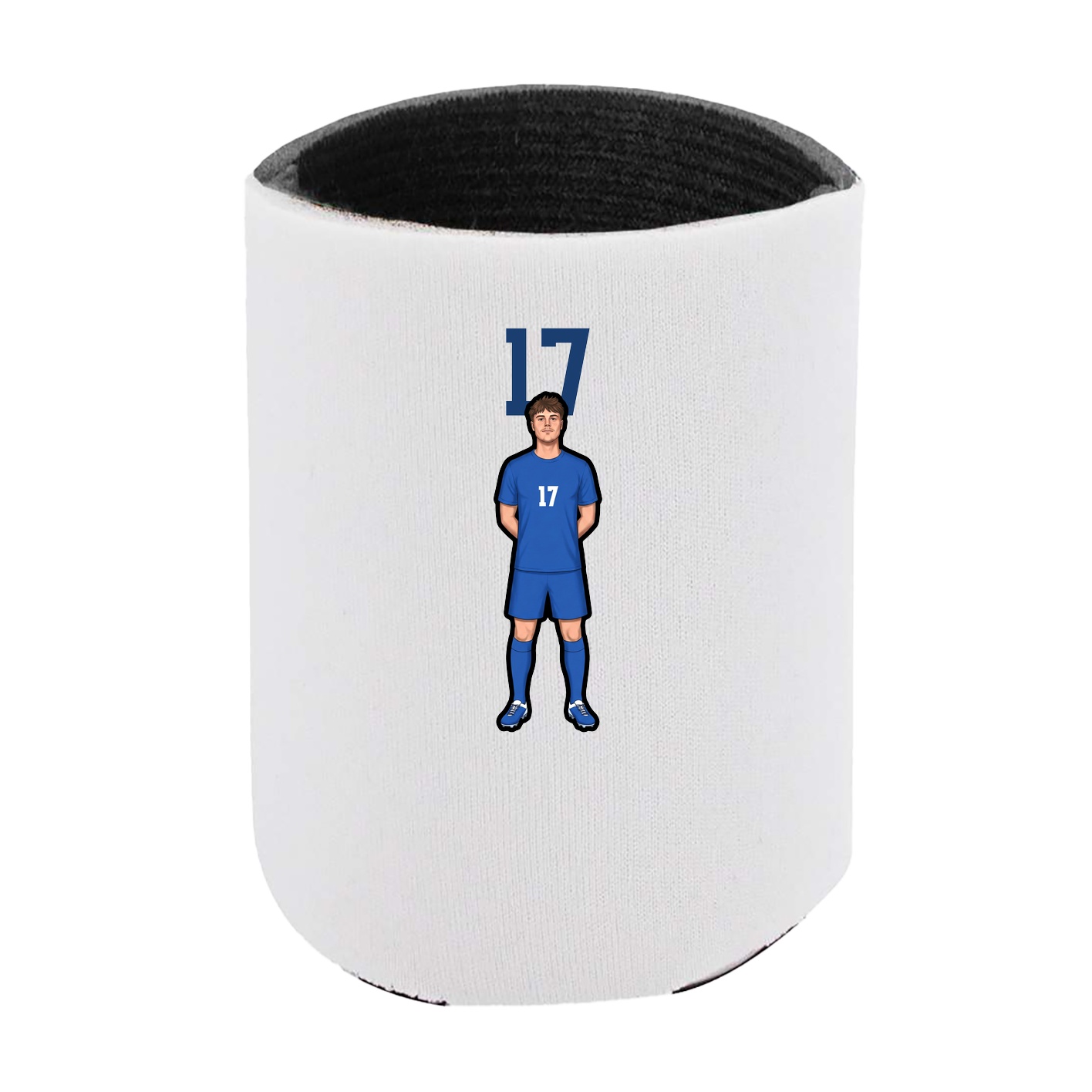 Can Holder — Number Top in White