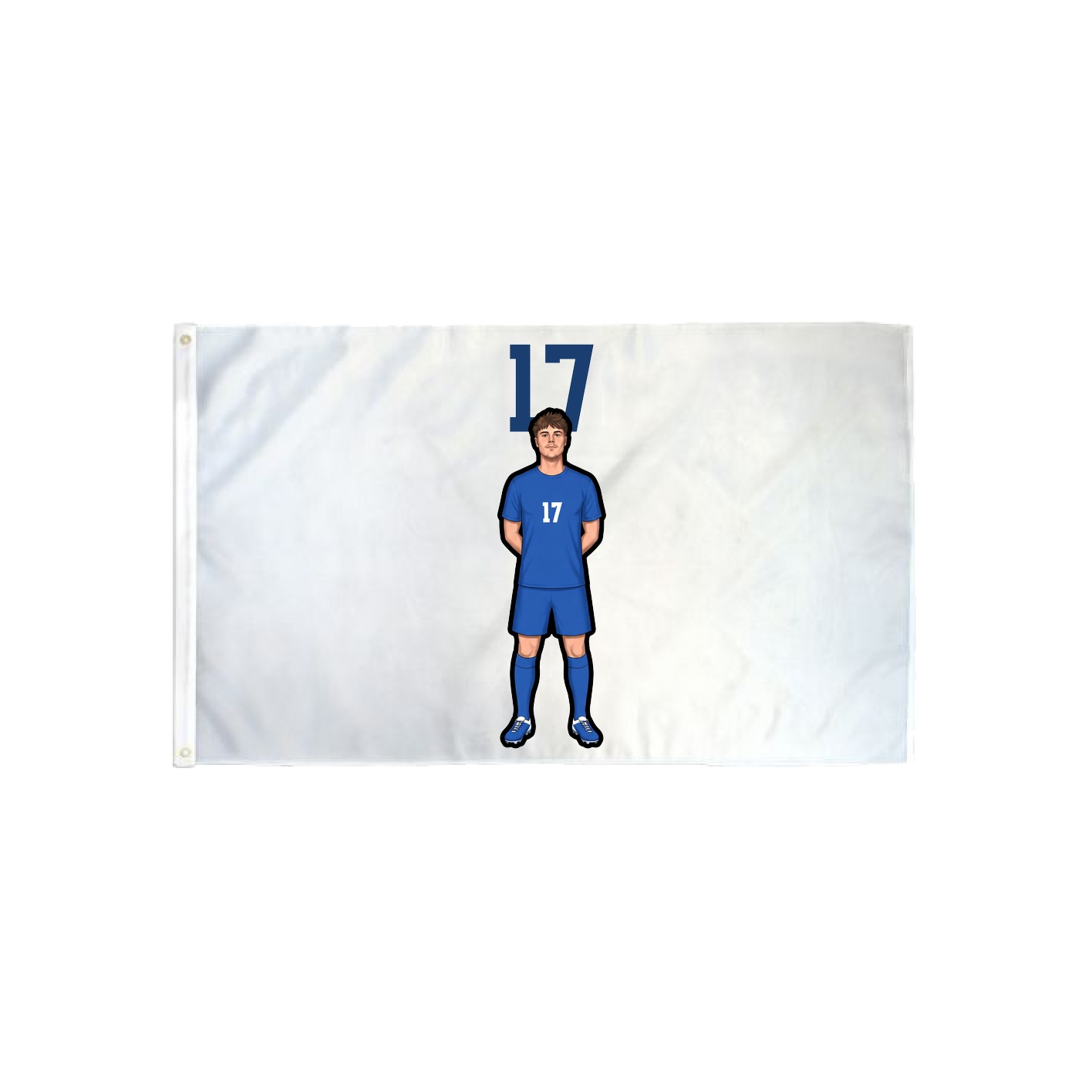 3x5 Flag — Number Top in Classic
