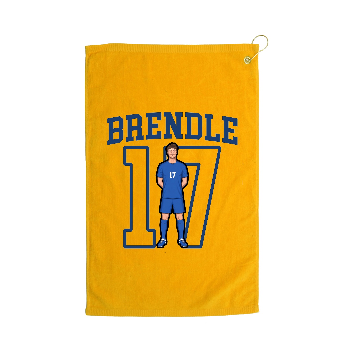 Golf Towel — Shirsey in Gold