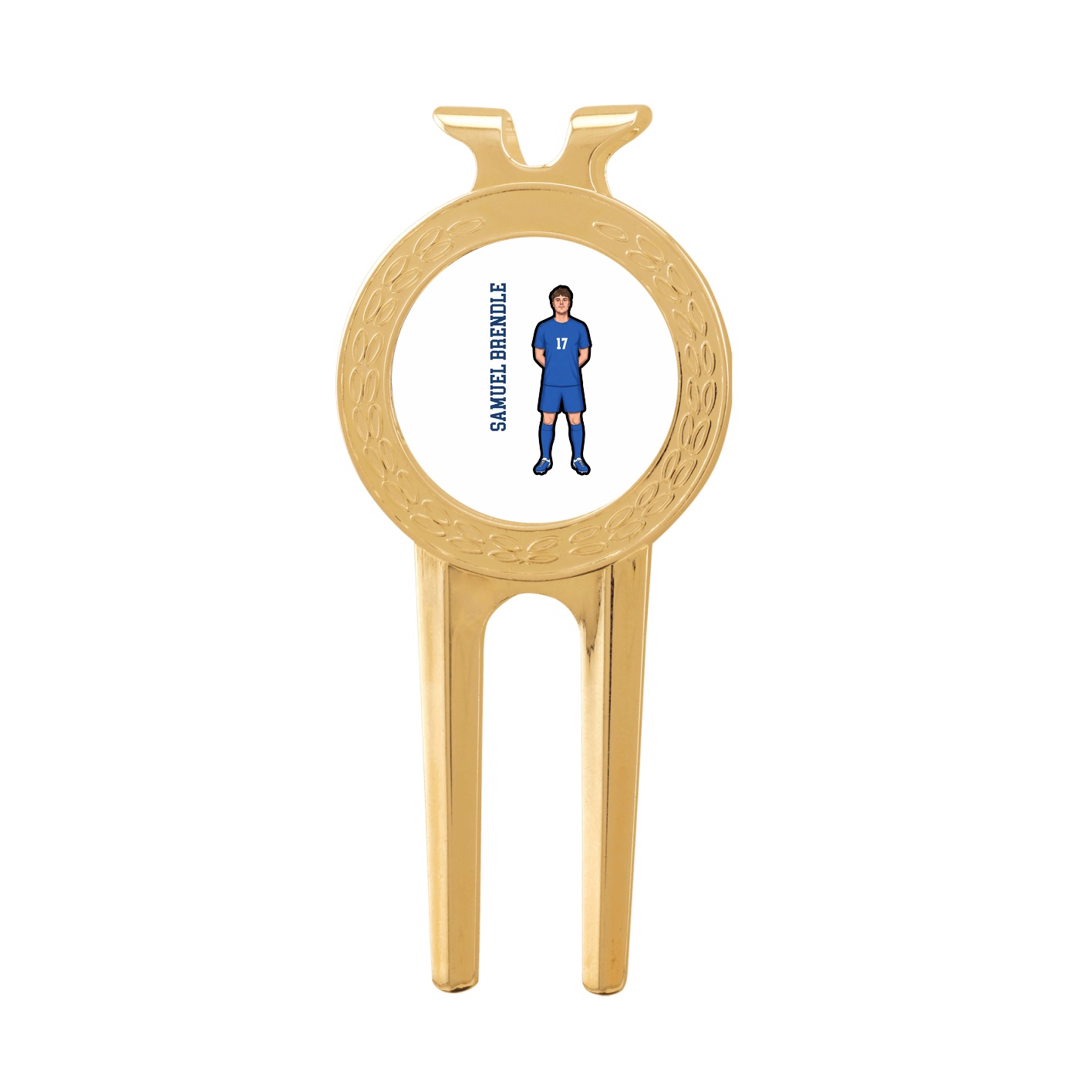 Divot Tool with Ball Marker — Name Vertical in Classic