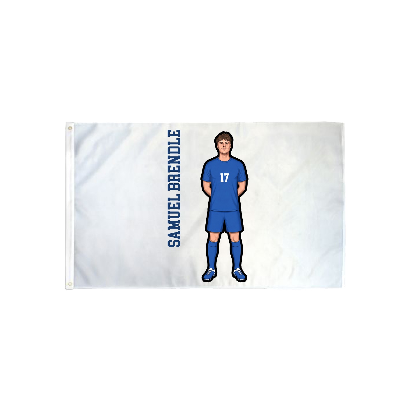 3x5 Flag — Name Vertical in Classic