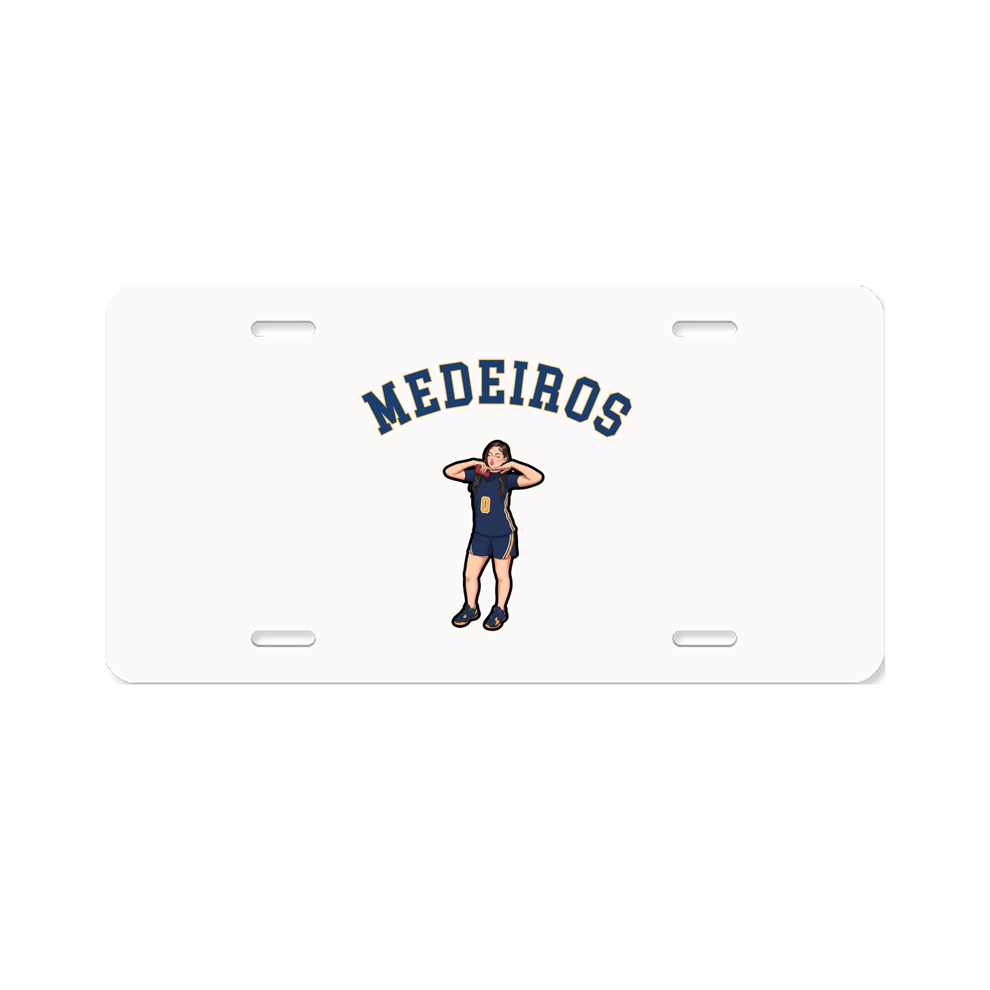 License Plate — Shirsey Arch in Classic