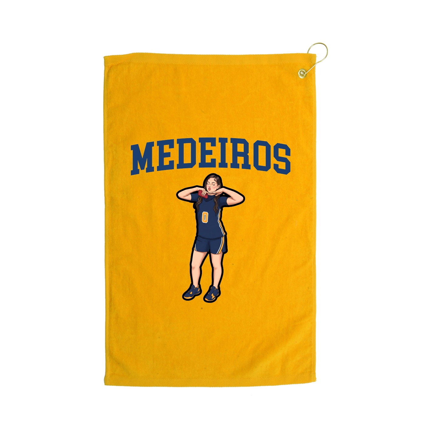 Golf Towel — Shirsey in Gold