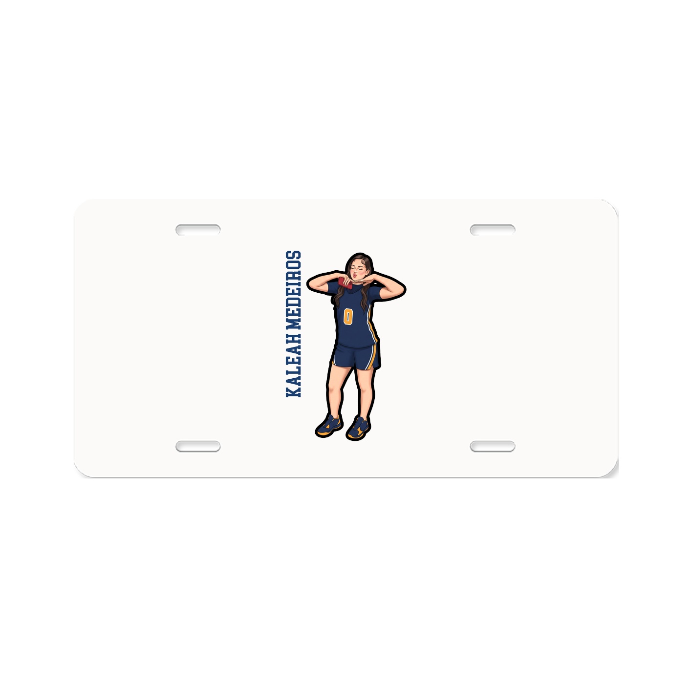 Aluminum License Plate