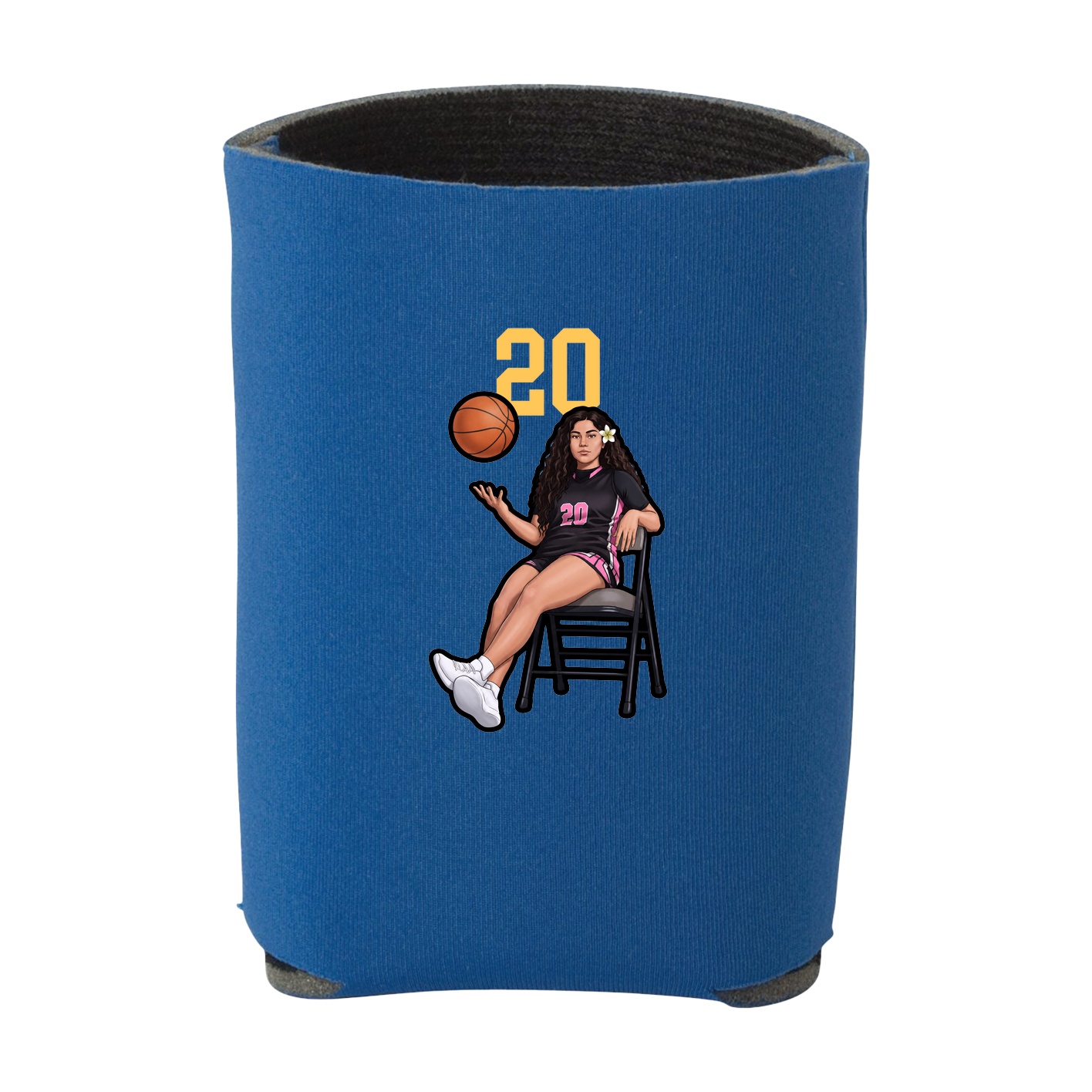 Can Holder — Number Top in Royal