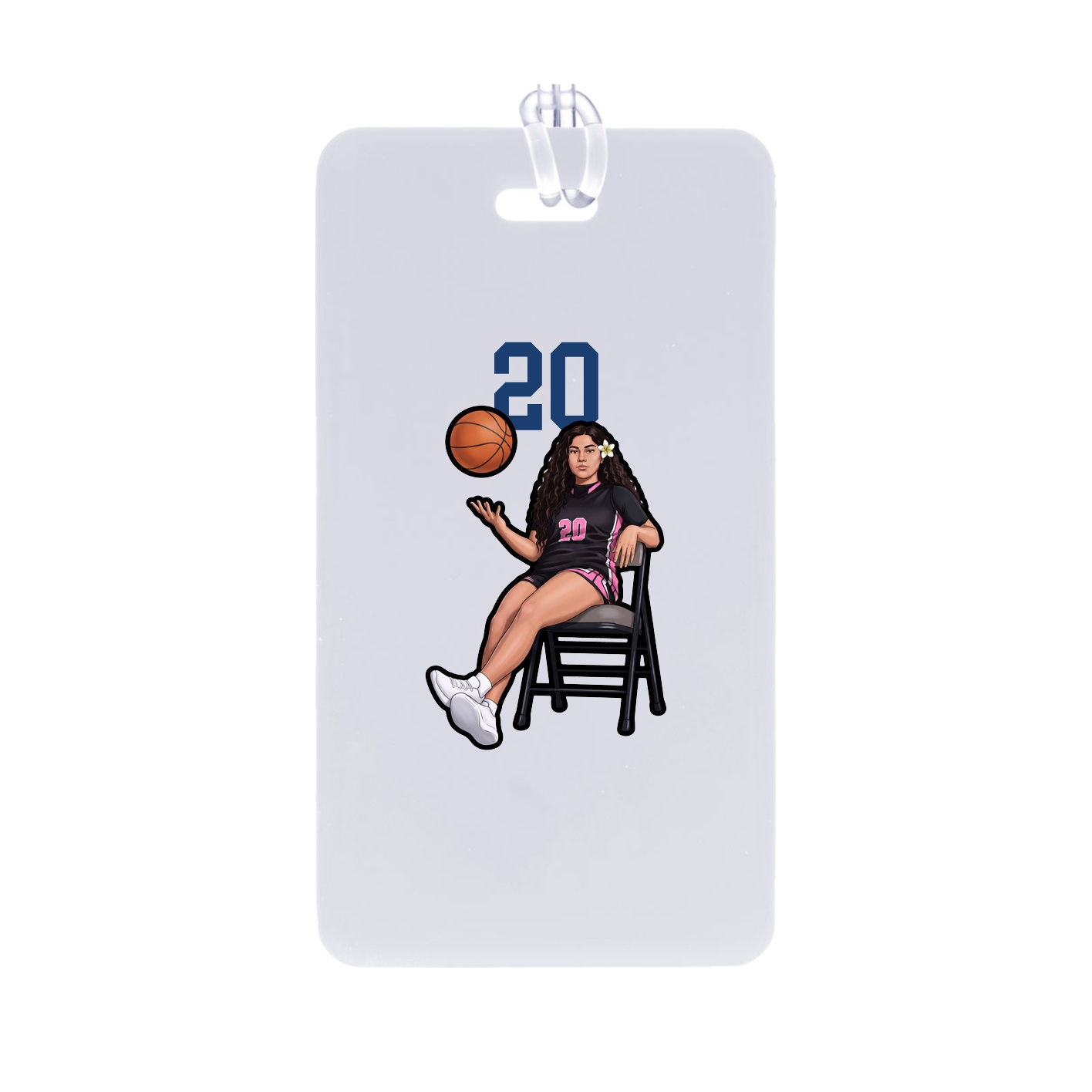 Bag Tag — Number Top in Classic
