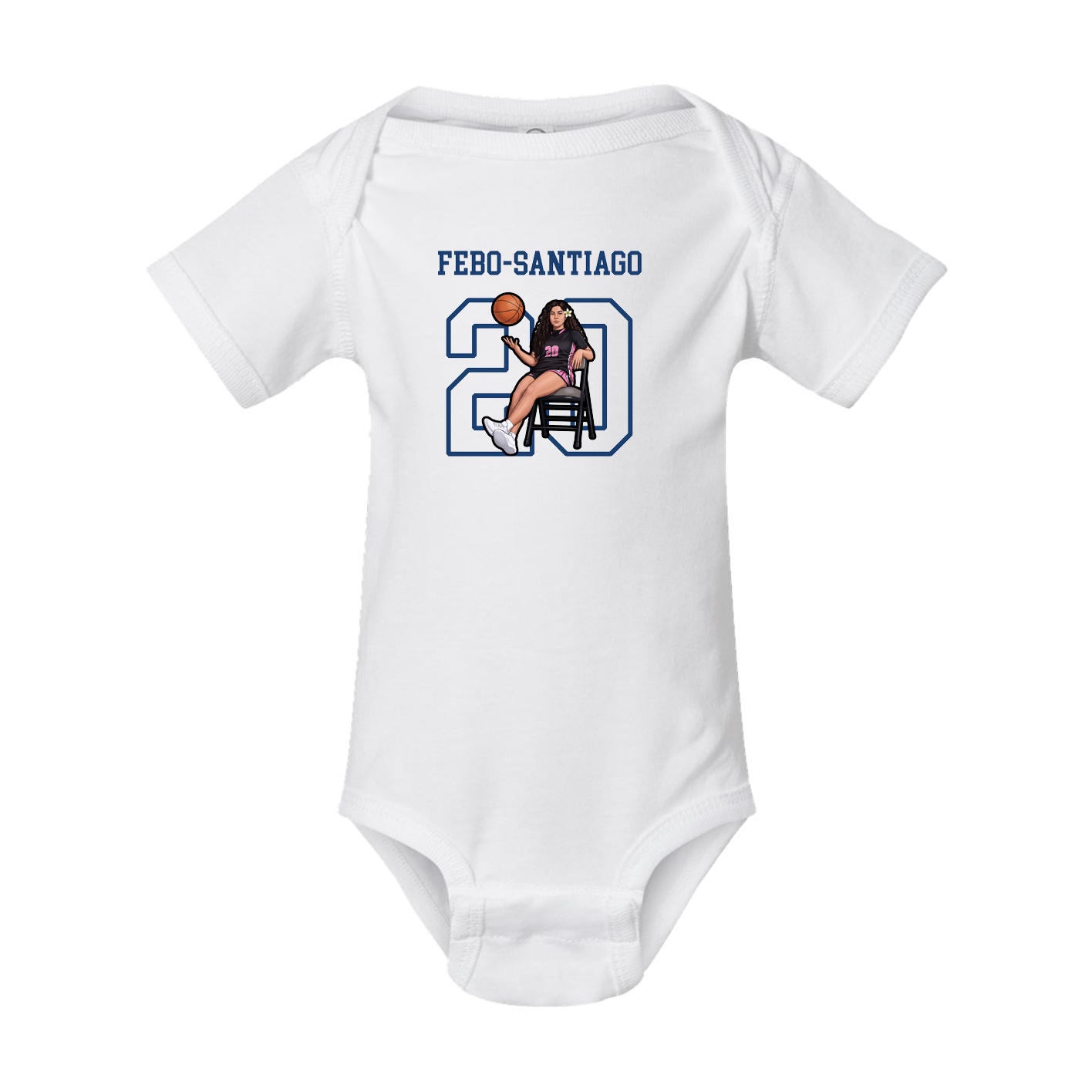 Baby Onesie — Shirsey in White