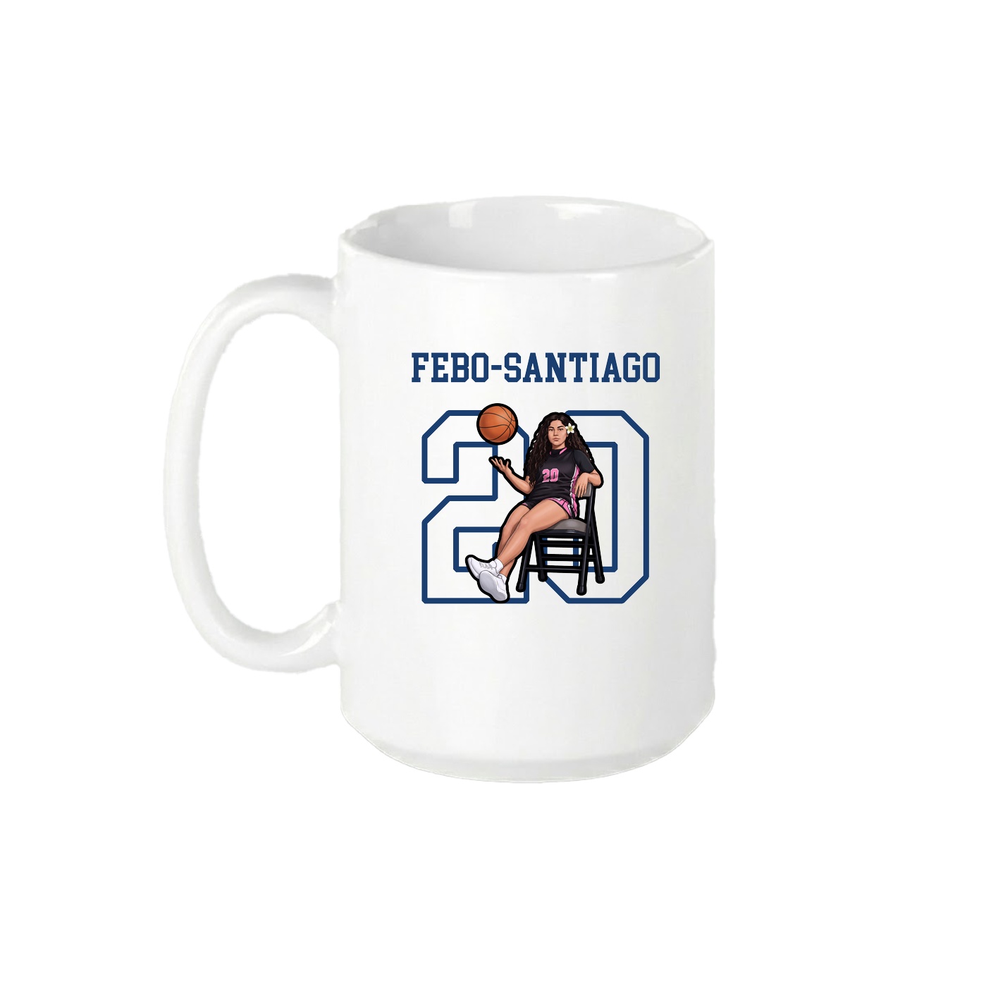 15oz Coffee Mug — Shirsey in White