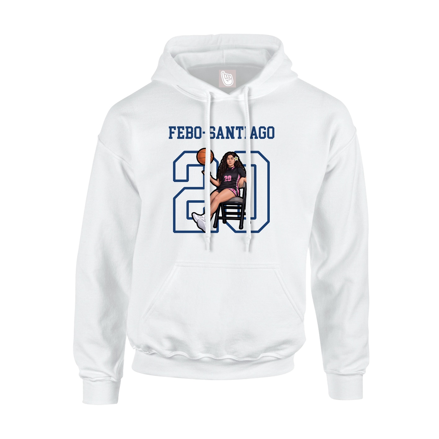 Youth Hoodie — Shirsey in White
